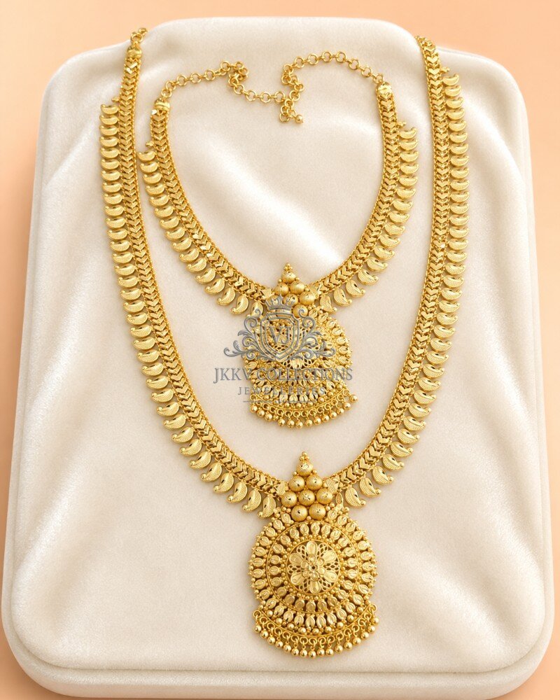 1 Gram Gold Forming Flower combo set